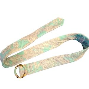 J Crew Floral Belt